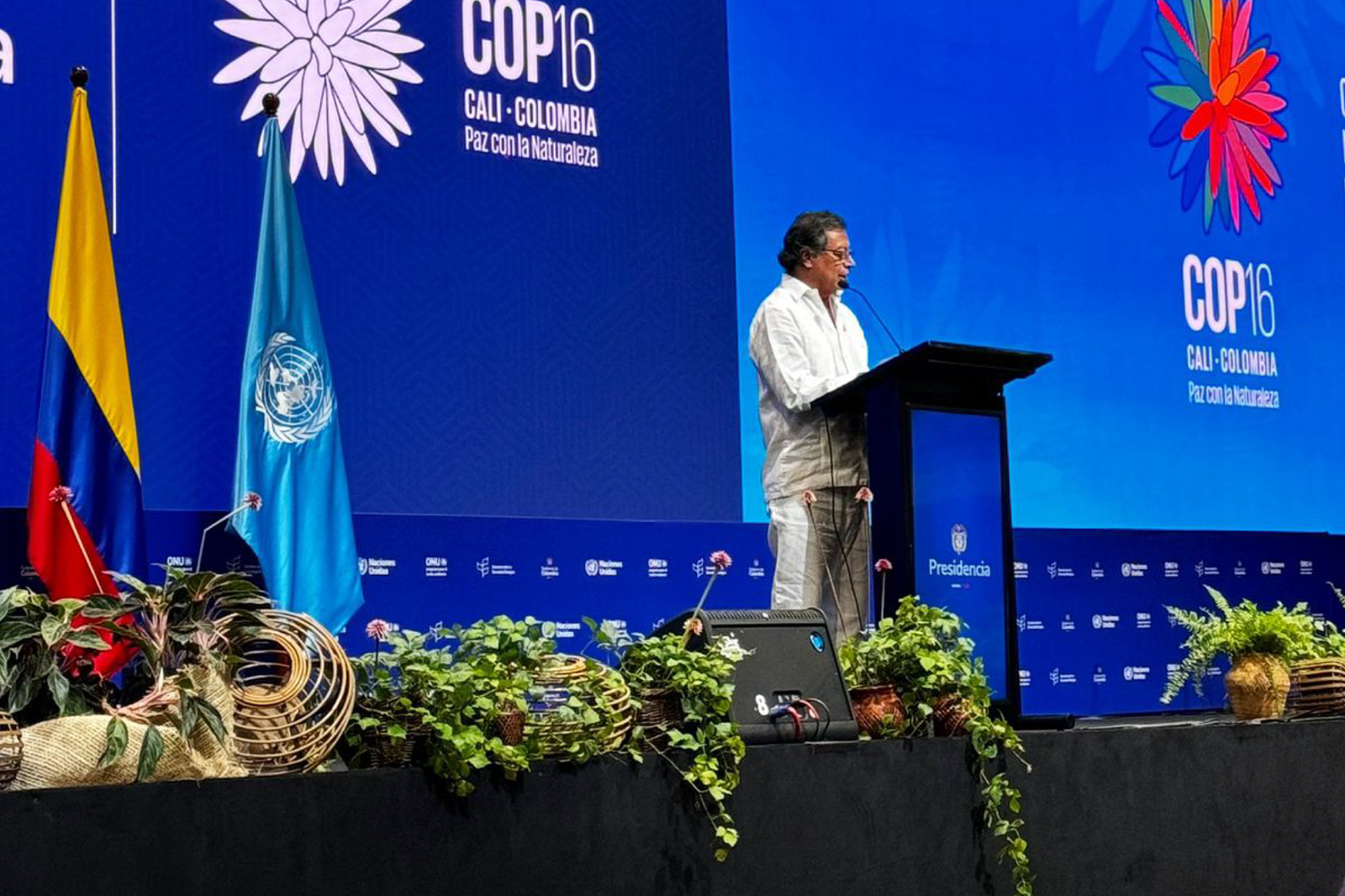 Gustavo Petro - Presidente de Colombia en la COP16