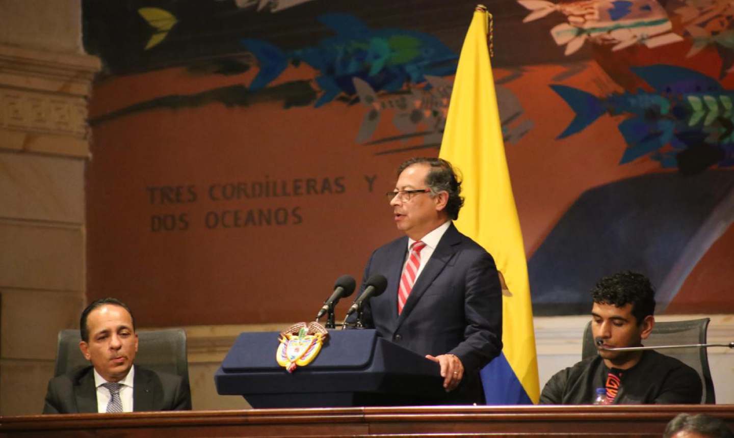 Gustavo Petro en el Congreso de la República